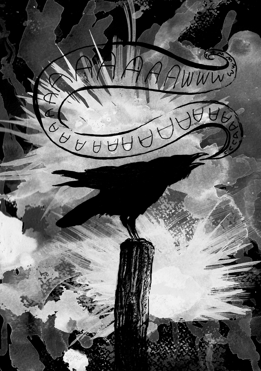 Crow artwork